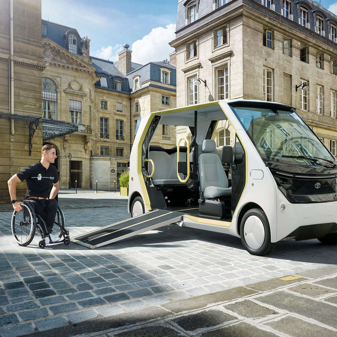Toyota, mobility for all, rolstoel