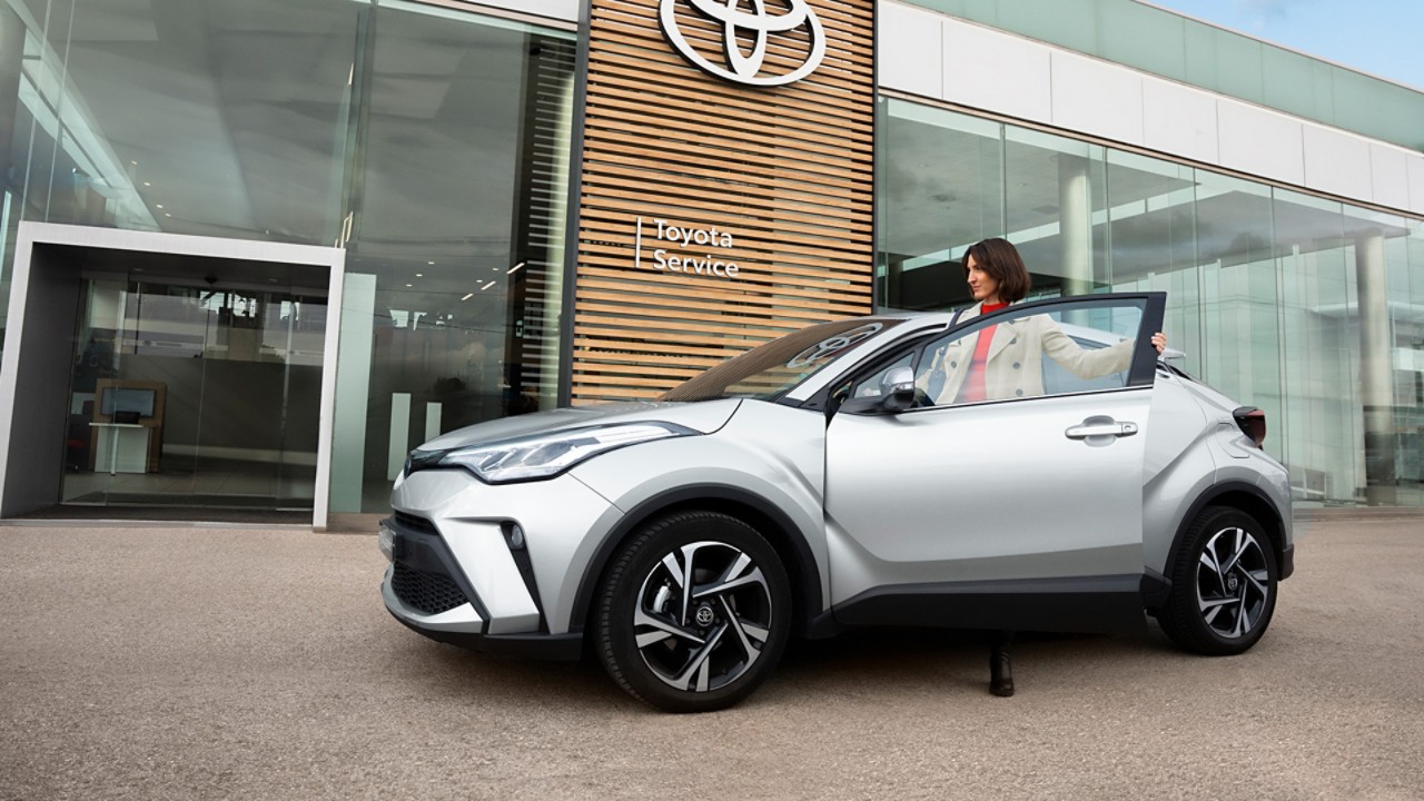 Toyota, C-HR, exterieur, zijkant